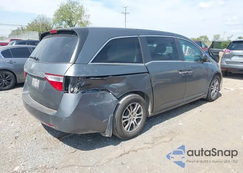 2012 Honda Odyssey Ex from USA, damaged, VIN 5FNRL5H49CB032177